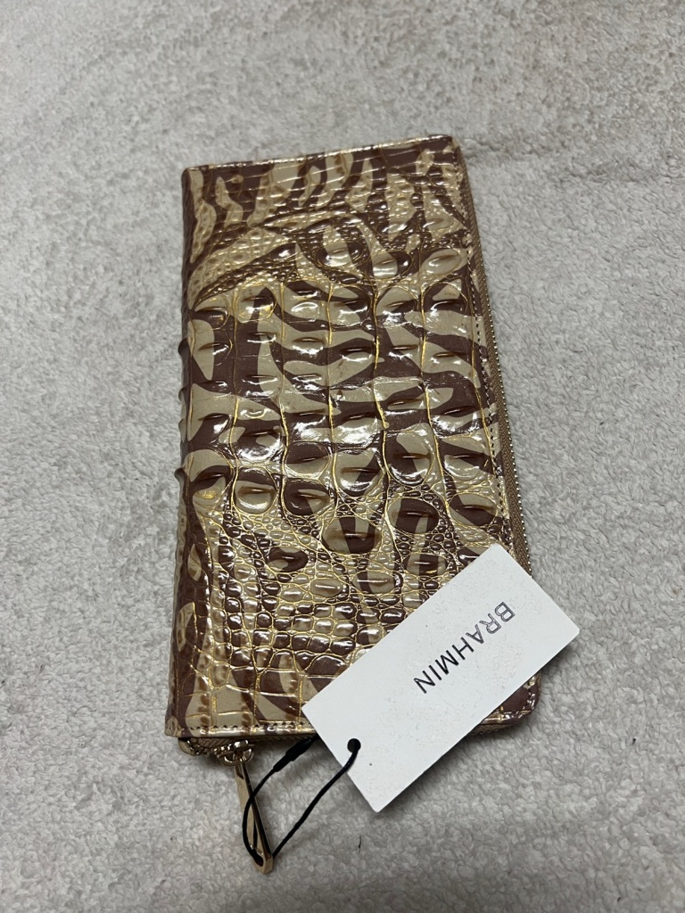Brahmin Skyler Melbourne Leather Wristlet - Picture 2 of 8